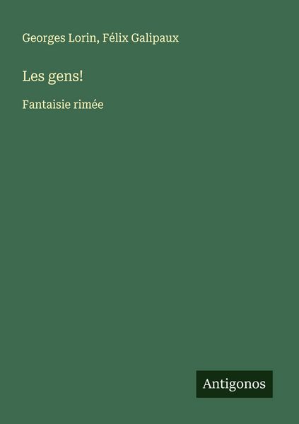 Produktbild: Les gens!