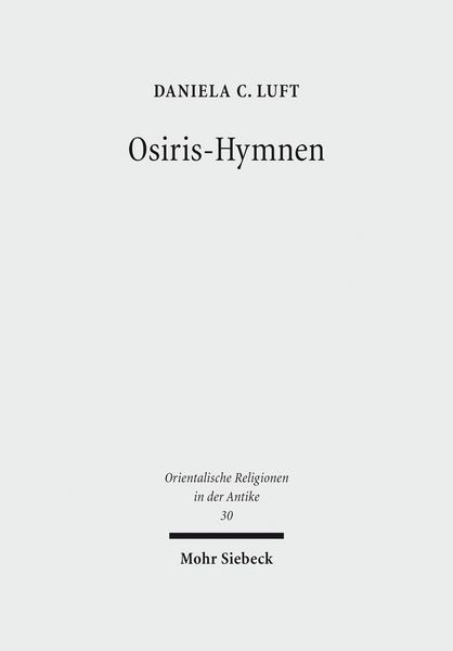 Produktbild: Osiris-Hymnen