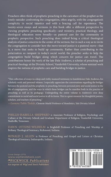 Produktbild: Preaching Prophetic Care
