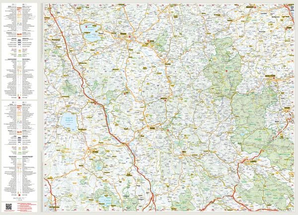 Produktbild: MARCO POLO Reisekarte Italien 08 Umbrien, Marken 1:200.000