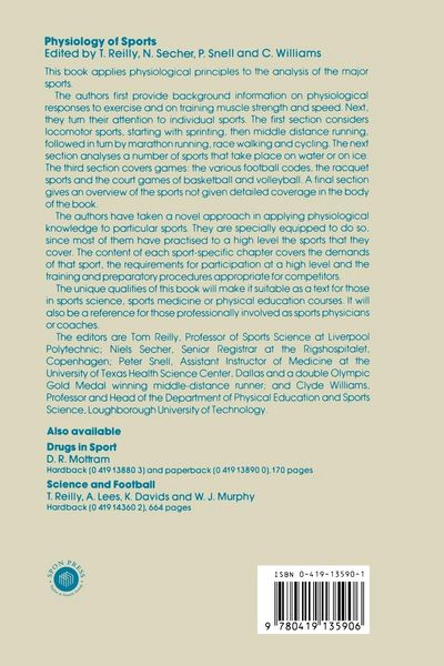 Produktbild: Physiology of Sports