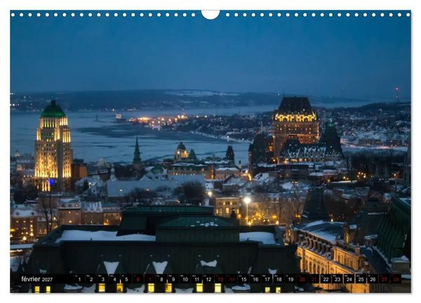 Produktbild: Le Ch&acirc;teau Frontenac (Calendrier mural 2027 DIN A3 vertical), CALVENDO calendrier mensuel