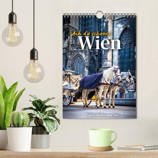 Produktbild: Ach du sch&ouml;nes Wien (Wandkalender 2026 DIN A4 hoch), CALVENDO Monatskalender