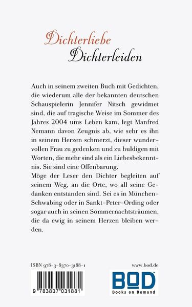 Produktbild: Dichterliebe / Dichterleiden