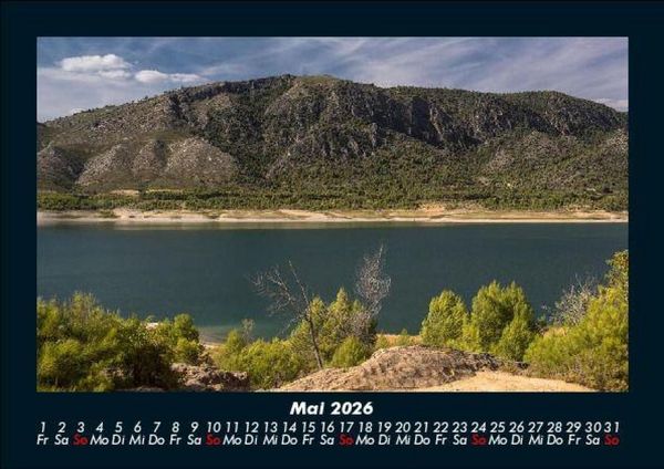 Produktbild: Landschaftskalender 2026 Fotokalender DIN A5