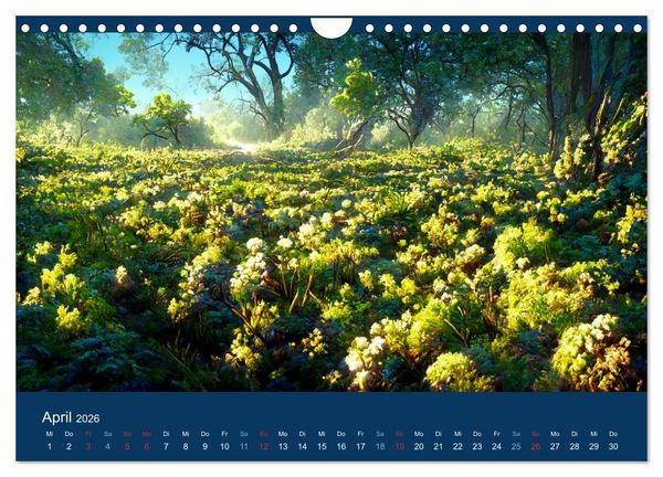 Produktbild: Das Geheimnis der Geduld (Wandkalender 2026 DIN A4 quer), CALVENDO Monatskalender