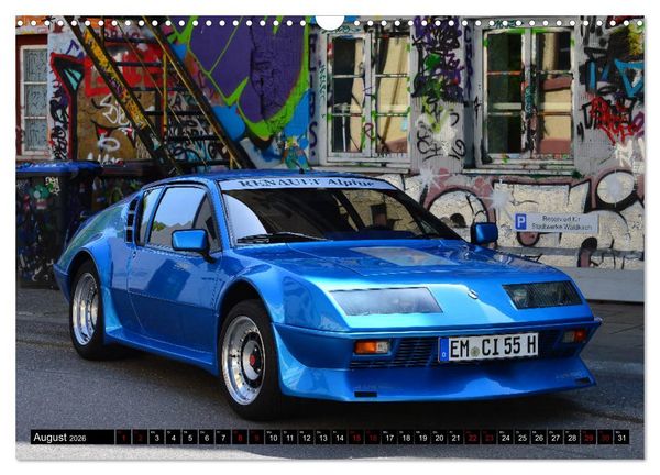 Produktbild: Renault Alpine A310 V6 (Wandkalender 2026 DIN A3 quer), CALVENDO Monatskalender