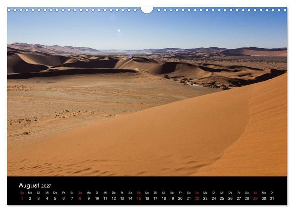 Produktbild: Wundersch&ouml;nes Namibia (Wandkalender 2027 DIN A3 quer), CALVENDO Monatskalender