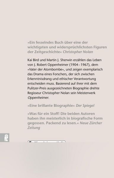 Produktbild: J. Robert Oppenheimer