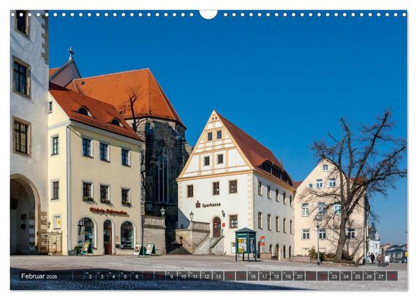 Produktbild: Unterwegs in Oschatz (Wandkalender 2026 DIN A3 quer), CALVENDO Monatskalender