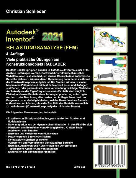 Produktbild: Autodesk Inventor 2021 - Belastungsanalyse (FEM)