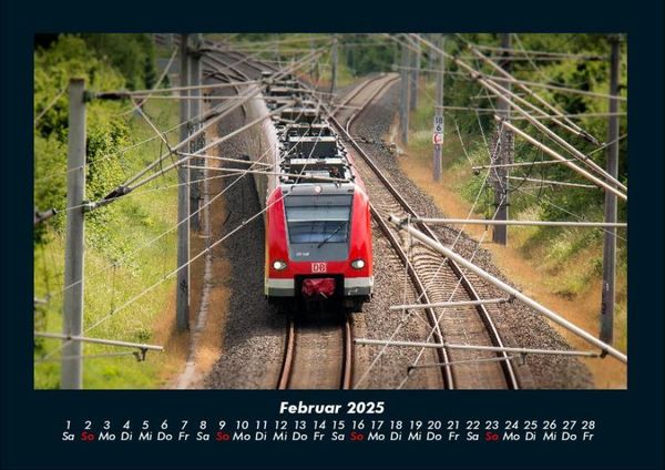 Produktbild: Z&uuml;ge 2025 Fotokalender DIN A4
