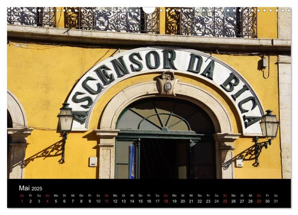 Produktbild: Mit der Tram durch Lissabon (Wandkalender 2025 DIN A3 quer), CALVENDO Monatskalender