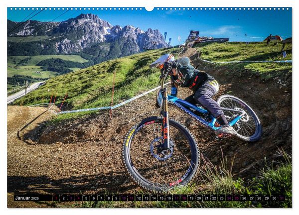 Produktbild: Women Downhill Racing (hochwertiger Premium Wandkalender 2026 DIN A2 quer), Kunstdruck in Hochglanz