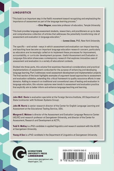 Produktbild: Useful Assessment and Evaluation in Language Education