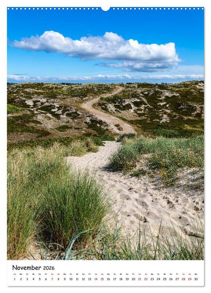 Produktbild: Bezauberndes Sylt (Wandkalender 2026 DIN A2 hoch), CALVENDO Monatskalender