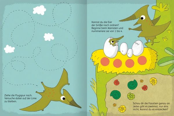 Produktbild: Lustige Dino-R&auml;tsel