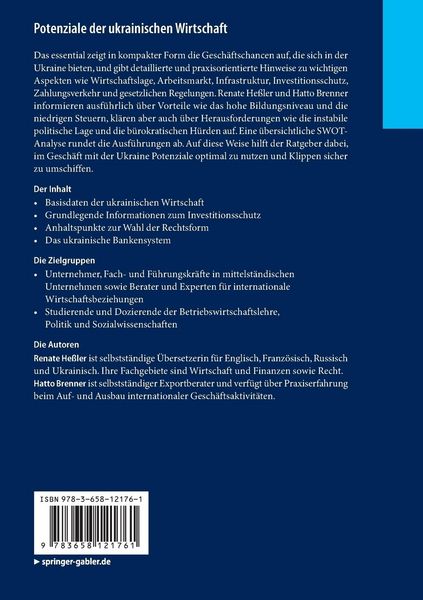Produktbild: Potenziale der ukrainischen Wirtschaft