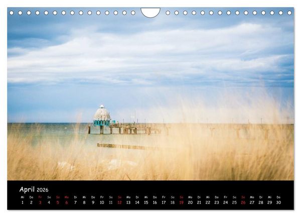 Produktbild: Ostseeregion Dar&szlig;-Zingst (Wandkalender 2026 DIN A4 quer), CALVENDO Monatskalender