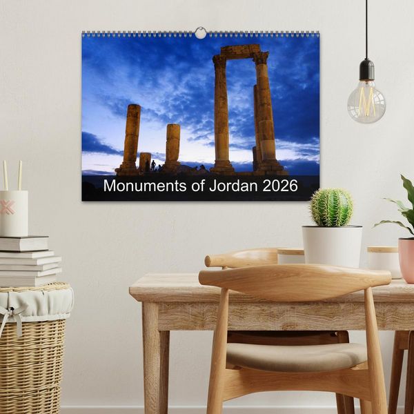 Produktbild: Monuments of Jordan 2026 (Wall Calendar 2026 DIN A3 landscape), CALVENDO 12 Month Wall Calendar
