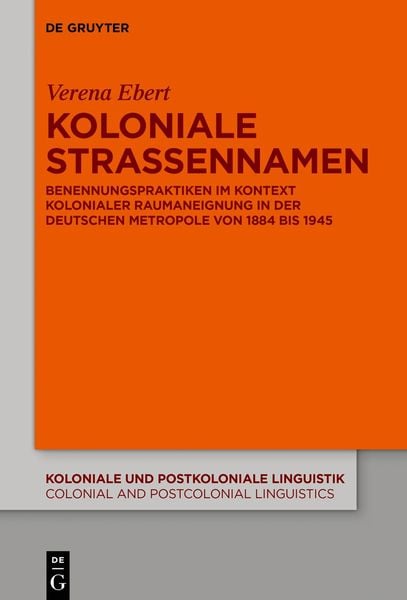 Produktbild: Koloniale Stra&szlig;ennamen