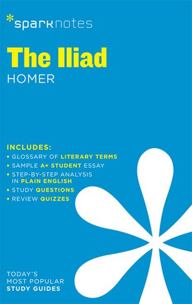 Produktbild: The Iliad SparkNotes Literature Guide