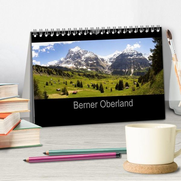 Produktbild: Berner Oberland (Tischkalender 2027 DIN A5 quer), CALVENDO Monatskalender