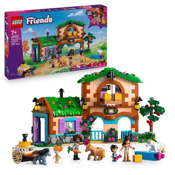Produktbild: 42654 LEGO® FRIENDS Ponyhof & Stall