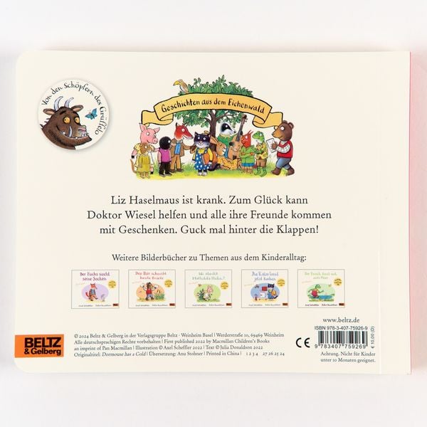 Produktbild: Liz Haselmaus ist heute krank