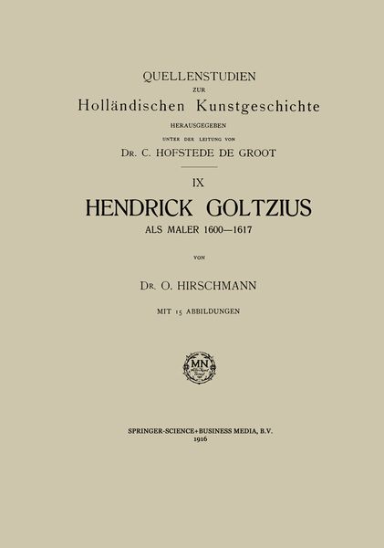 Produktbild: Hendrick Goltzius als Maler, 1600&ndash;1617
