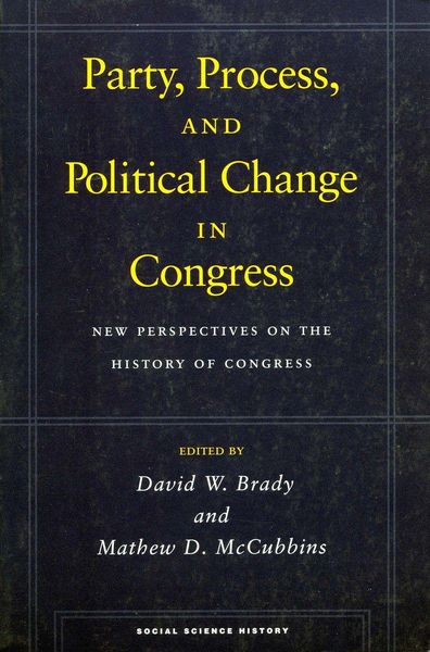 Produktbild: Party, Process, and Political Change in Congress, Volume 1
