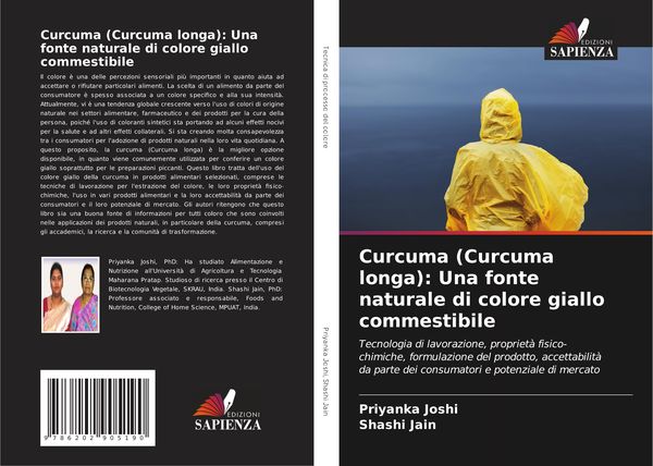 Produktbild: Curcuma (Curcuma longa): Una fonte naturale di colore giallo commestibile