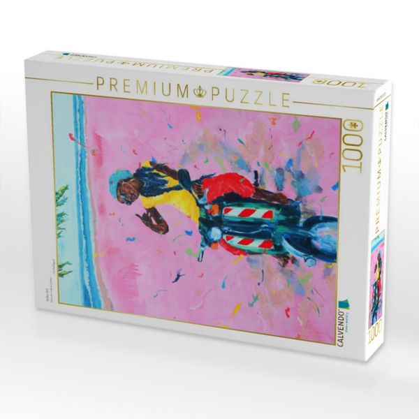 Produktbild: CALVENDO Puzzle Roller Girl | 1000 Teile Lege-Gr&ouml;&szlig;e 64x48cm Foto-Puzzle f&uuml;r gl&uuml;ckliche Stunden