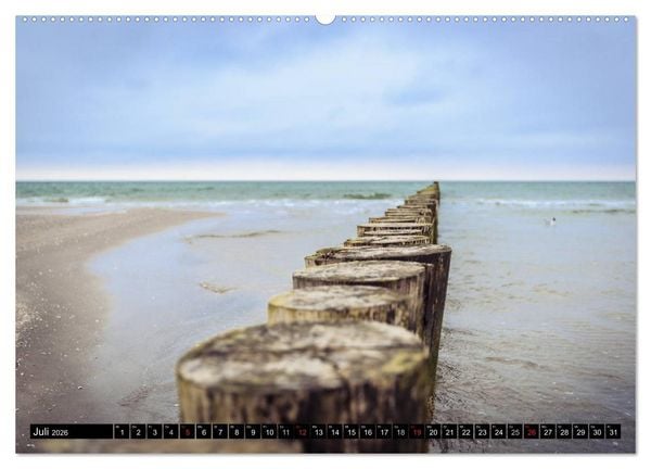 Produktbild: Ostsee - Tr&auml;ume vom Meer (Wandkalender 2026 DIN A2 quer), CALVENDO Monatskalender