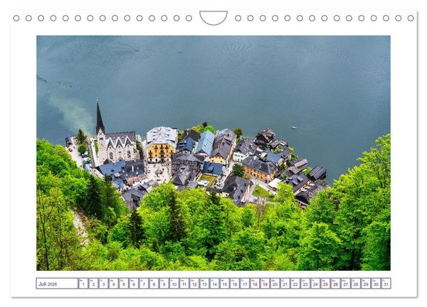 Produktbild: Traumziel Hallstatt in &Ouml;sterreich (Wandkalender 2026 DIN A4 quer), CALVENDO Monatskalender