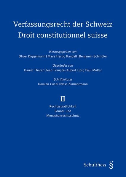 Produktbild: Verfassungsrecht der Schweiz / Droit constitutionnel suisse