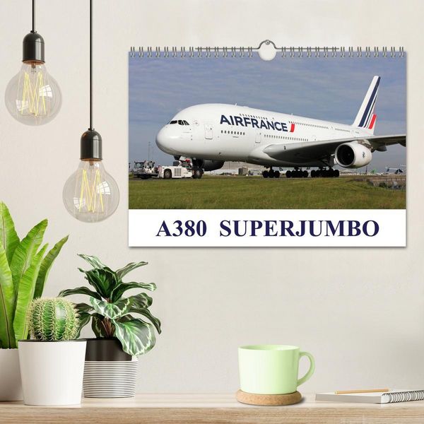 Produktbild: A380 SuperJumbo (Wall Calendar 2027 DIN A4 landscape), CALVENDO 12 Month Wall Calendar
