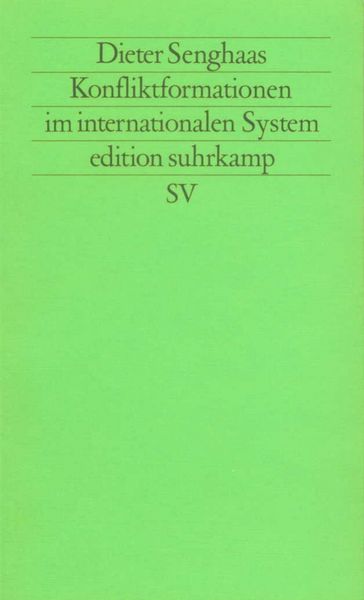 Produktbild: Konfliktformationen im internationalen System