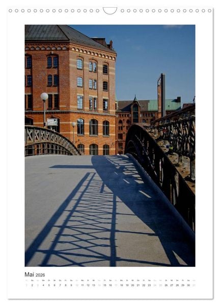 Produktbild: Hamburg Vertical (Wandkalender 2026 DIN A3 hoch), CALVENDO Monatskalender