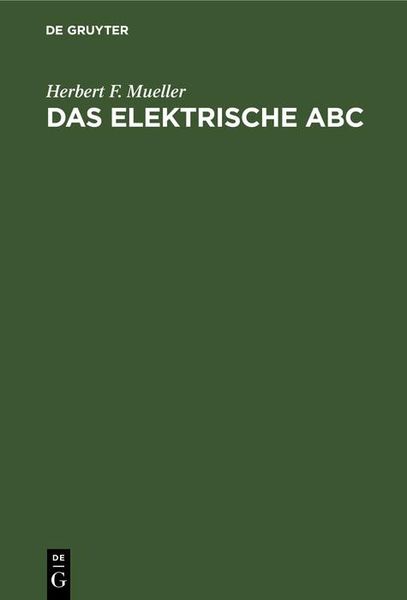 Produktbild: Das elektrische ABC