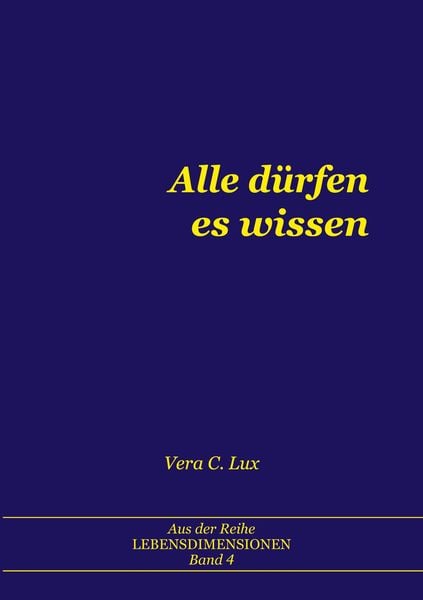 Produktbild: Alle d&uuml;rfen es wissen