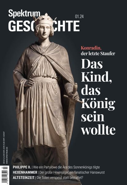 Produktbild: Spektrum Geschichte 1/2024 Konradin, der letzte Staufer
