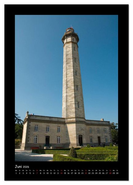 Produktbild: Leuchtt&uuml;rme Frankreich (Wandkalender 2026 DIN A2 hoch), CALVENDO Monatskalender