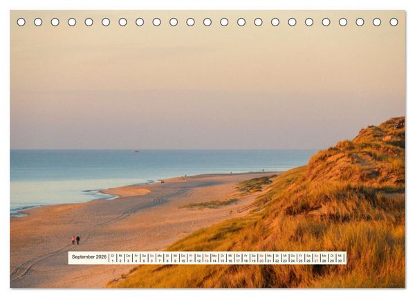 Produktbild: Faszination Sylt (Tischkalender 2026 DIN A5 quer), CALVENDO Monatskalender