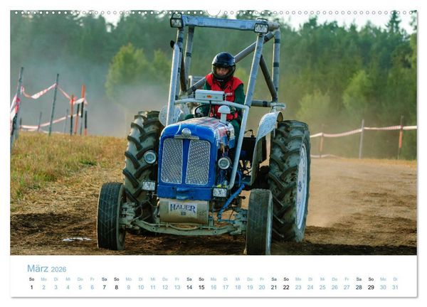Produktbild: Traktorrennen - die 24 Stunden von Reingers (hochwertiger Premium Wandkalender 2026 DIN A2 quer), Kunstdruck in Hochglanz