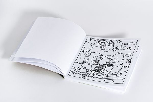 Produktbild: Happy Cappy - Cosy Capybara Coloring. Ein Ausmalbuch f&uuml;r jedes Alter
