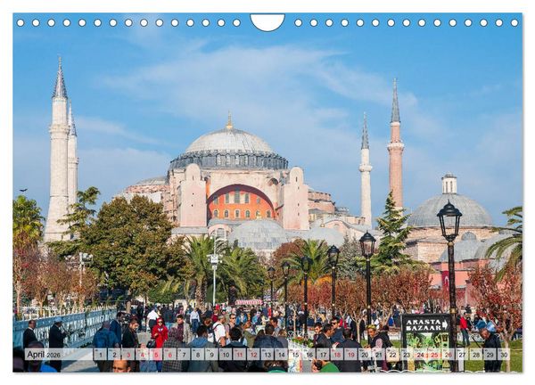 Produktbild: Istanbul - Im Schnittpunkt von Kulturen und Kontinenten (Wandkalender 2026 DIN A4 quer), CALVENDO Monatskalender