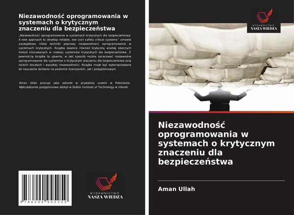 Produktbild: Niezawodno&iquest;&iquest; oprogramowania w systemach o krytycznym znaczeniu dla bezpiecze&iquest;stwa
