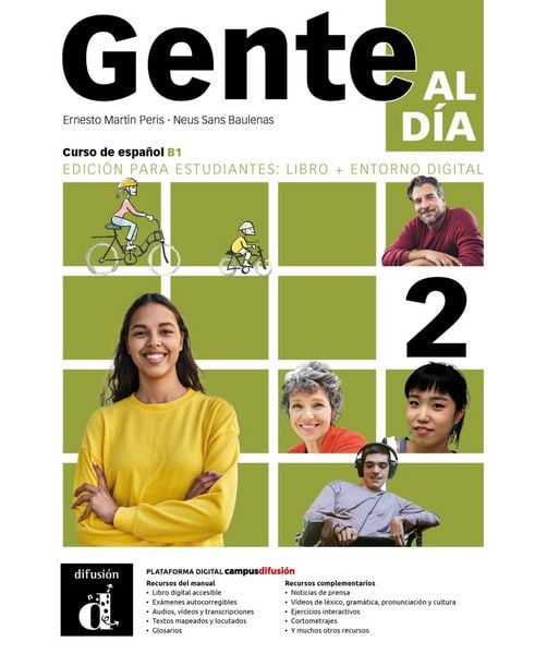 Produktbild: Gente al d&iacute;a 2 B1 &ndash; Edici&oacute;n h&iacute;brida