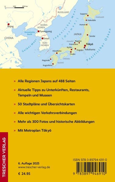 Produktbild: TRESCHER Reiseführer Japan